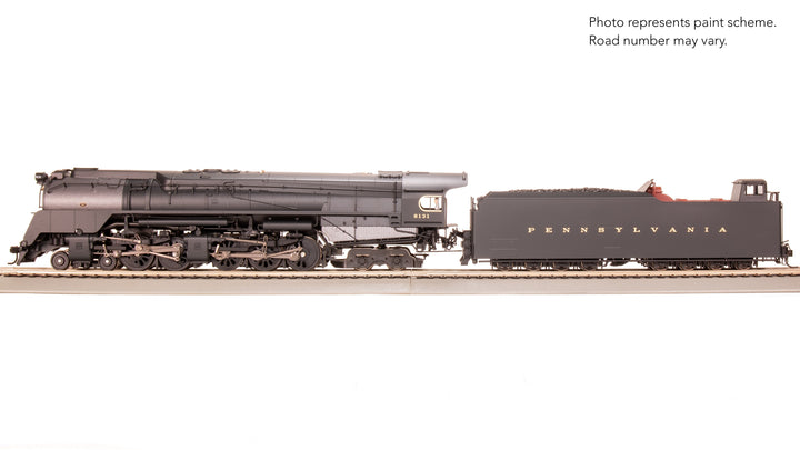 Broadway Limited Imports HO PRR Q2 Duplex, 4-4-6-4, #6131, Prototype Version, 18,000 gallon tender, Paragon4 Sound/DC/DCC, Smoke — product view 1