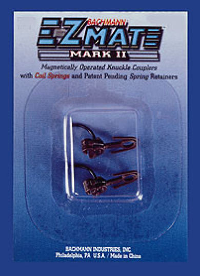 Bachmann HO E-Z Mate Mark II Undershank Medium Couplers - 12 Pairs #78028 - exact product image