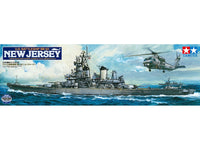 Tamiya 78028 USS New Jersey BB-62 with Detail Up Parts 1:350 - kit packaging