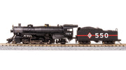 Broadway Limited Imports N USRA Light Mikado, CIM #550, Paragon4 Sound/DC/DCC (NP) — product view 3