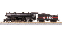 Broadway Limited Imports N USRA Light Mikado, CIM #550, Paragon4 Sound/DC/DCC (NP) — product view 3
