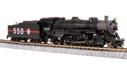 Broadway Limited Imports N USRA Light Mikado, CIM #550, Paragon4 Sound/DC/DCC (NP) — product view 1