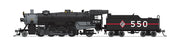 Broadway Limited Imports N USRA Light Mikado, CIM #550, Paragon4 Sound/DC/DCC (NP) — product view 2