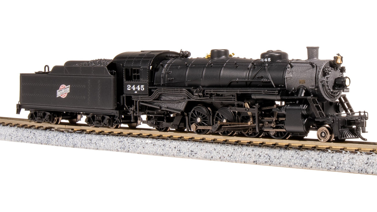 Broadway Limited Imports N USRA Light Mikado, CNW 2445, Paragon4 Sound/DC/DCC (NP) — product view 1