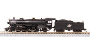 Broadway Limited Imports N USRA Light Mikado, CNW 2486, Paragon4 Sound/DC/DCC (NP) — product view 2
