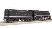 Broadway Limited Imports HO New Haven I-5, #1401, Original Block Lettering, Paragon4 Sound/DC/DCC, Smoke — product view 4