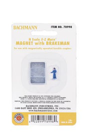 Bachmann N Under-Track Magnet with Brakeman Figure #78998 - exact product image
