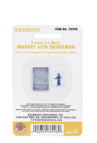 Bachmann N Under-Track Magnet with Brakeman Figure #78998 - exact product image