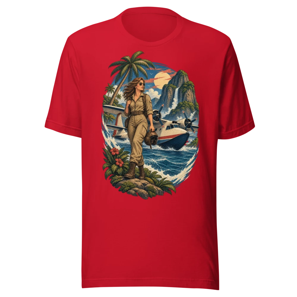 US Service Aviation Heroine 41 T-Shirt product mockup