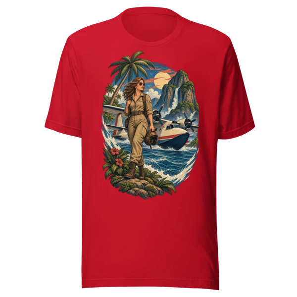 US Service Aviation Heroine 41 T-Shirt product mockup