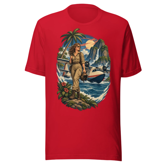 US Service Aviation Heroine 41 T-Shirt product mockup