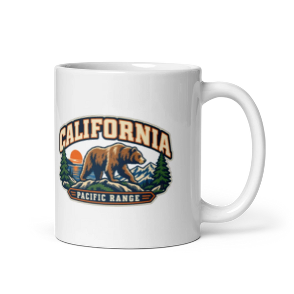 California Heritage Badge Coffee Mug – 11 oz product mockup