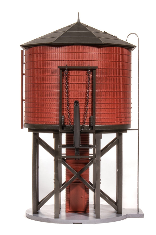 Broadway Limited Imports HO Operating Water Tower w/ Sound, CB&Q, Weathered — product view 1