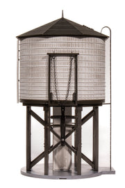 Broadway Limited Imports HO Operating Water Tower w/ Sound, GN, Weathered — product view 2