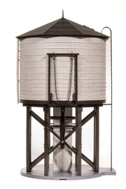 Broadway Limited Imports HO Operating Water Tower w/ Sound, MILW, Weathered — product view 2