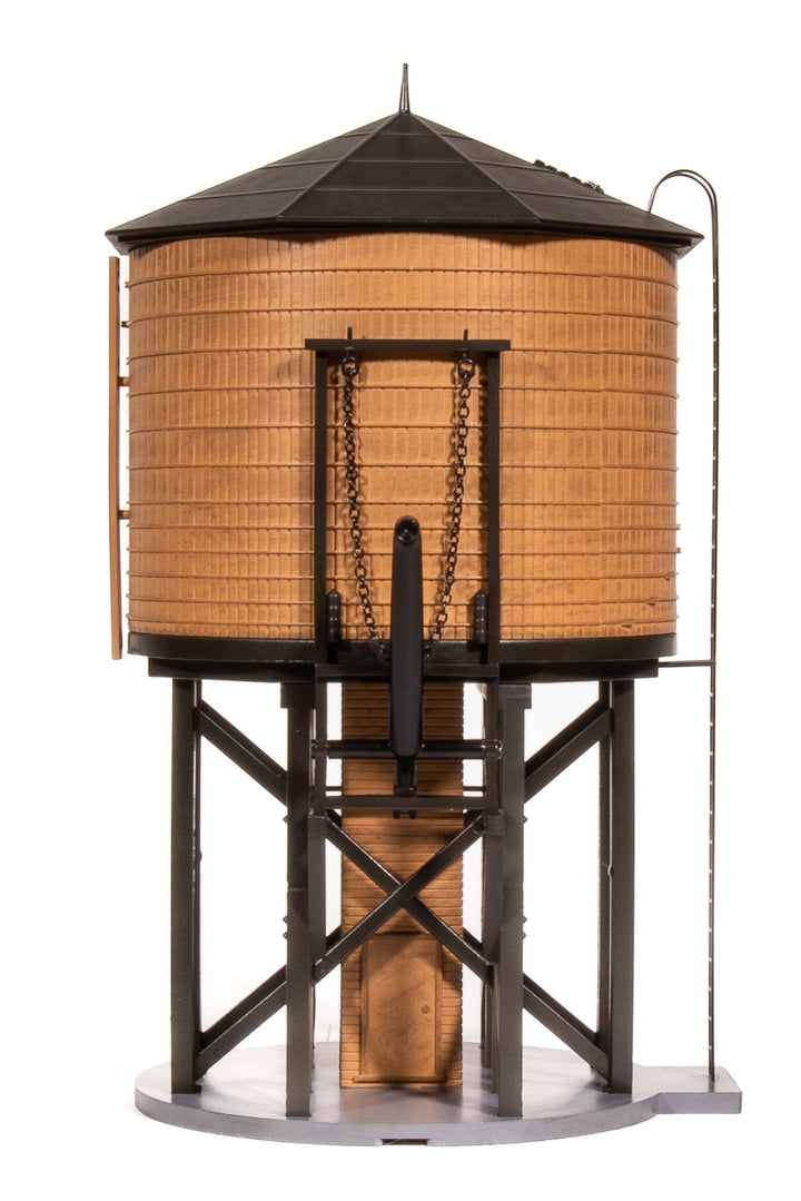 Broadway Limited Imports HO Operating Water Tower w/ Sound, NP, Weathered — product view 1