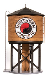 Broadway Limited Imports HO Operating Water Tower w/ Sound, NP, Weathered — product view 5