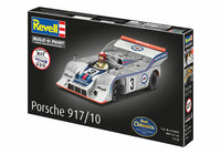 Revell77738 Porsche917/10 starter kit package angle view