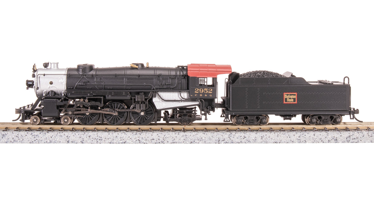 Broadway Limited Imports N Heavy Pacific 4-6-2, CBQ 2964, Paragon4 Sound/DC/DCC — product view 1