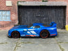 Loose Hot Wheels - Dodge Viper GTS-R - Blue and White