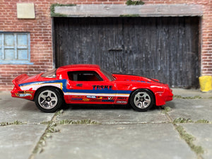 Loose Hot Wheels - 1981 Chevy Camaro - Red TUSKE Livery