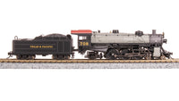 Broadway Limited Imports N Light Pacific 4-6-2, T&P 708, Gray Boiler, Paragon4 Sound/DC/DCC (NP) — product view 2