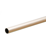 K&S 8106 Aluminum Tube, 1/4 in OD x 0.014 in Wall x 12 in– product image 1