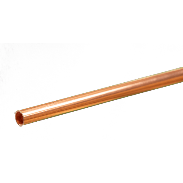 K&S 8115 Round Copper Tube – 7/32 x 12 Inches, 1 Piece