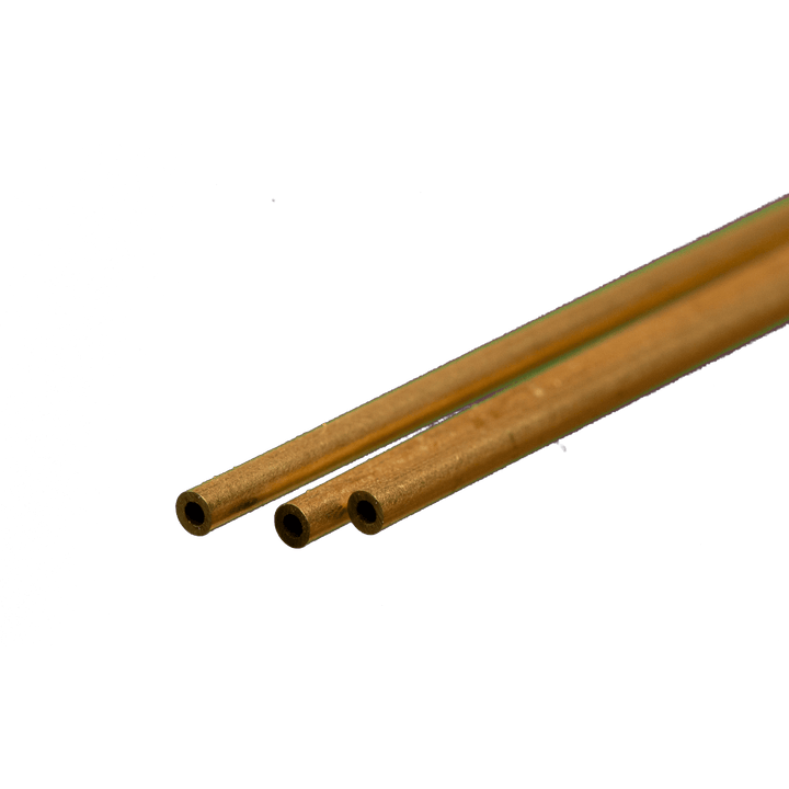 K&S 8125 Brass Round Tube 1/16-inch OD × 12-inch – 3 Pack