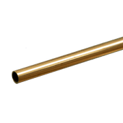 K&S 8129 Brass Tube, 3/16 in OD x 0.014 in Wall x 12 in– product image 1