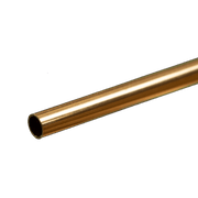 K&S 8130 Round Brass Tube, 7/32 in OD x 0.014 in Wall x 12 in– product image 1