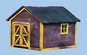 Blair Line 175 Section Car Toolhouse 2-1/8 x 1-3/4" 5.3 x 4.4cm HO Scale exact product reference