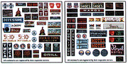 Blair Line 140 Storefront & Advertising Signs Business & Porcelain Advertising HO Scale — exact product reference