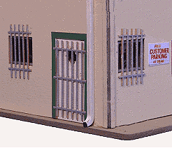 Blair Line 1708 Burglar Bars - Kit pkg(30) N Scale exact product reference
