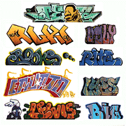 Blair Line 2245 Graffiti Decals Mega Set Set #2 pkg(9) HO Scale exact product reference
