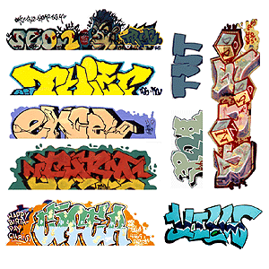 Blair Line 2249 Graffiti Decals Mega Set Set #6 pkg(9) HO Scale — exact product reference