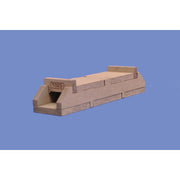 Blair Line 2808 Concrete Box Culvert 2-7/8 x 3/4 x 1/2" 7.3 x 1.9 x 1.3cm HO Scale — exact product reference