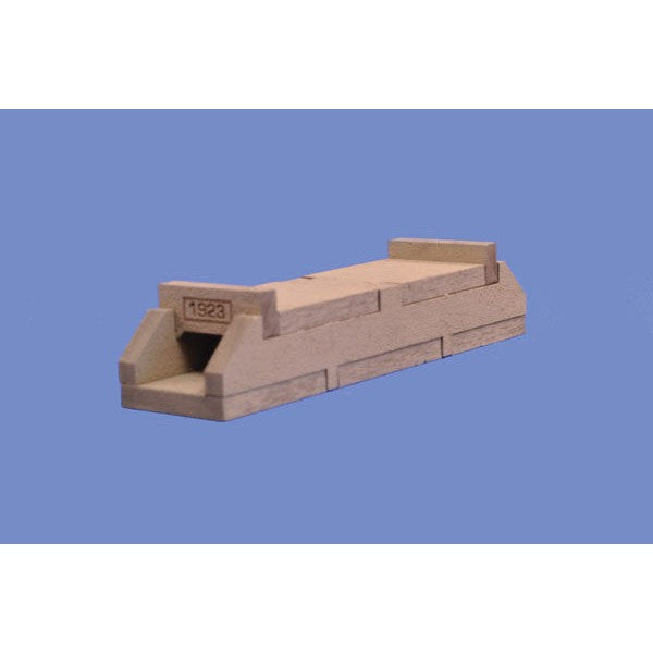 Blair Line 2808 Concrete Box Culvert 2-7/8 x 3/4 x 1/2" 7.3 x 1.9 x 1.3cm HO Scale — exact product reference