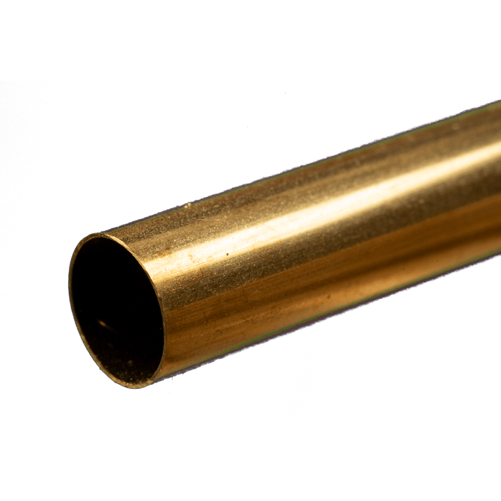 K&S 8132 Round Brass Tube, 9/32 in OD x 0.014 in Wall x 12 in
