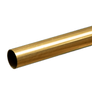 K&S 8135 Round Brass Tube – 3/8-inch OD × 12-inch– product image 1