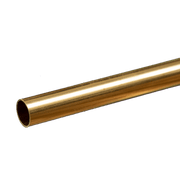 K&S 8138 Round Brass Tube – 15/32-inch OD × 12-inch– product image 1