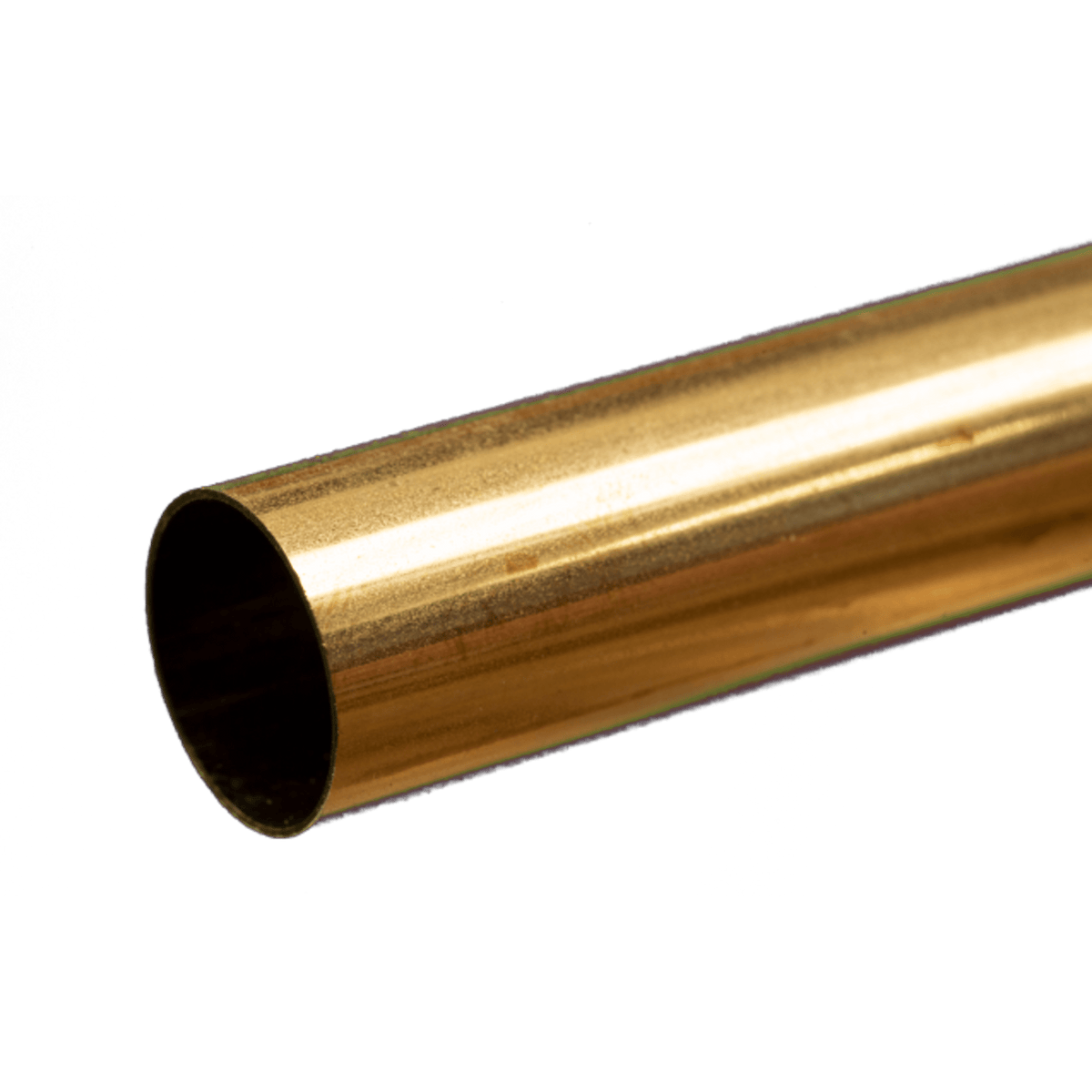 K&S 8143 Round Brass Tube, 5/8 in OD x 0.014 in Wall x 12 in– product image