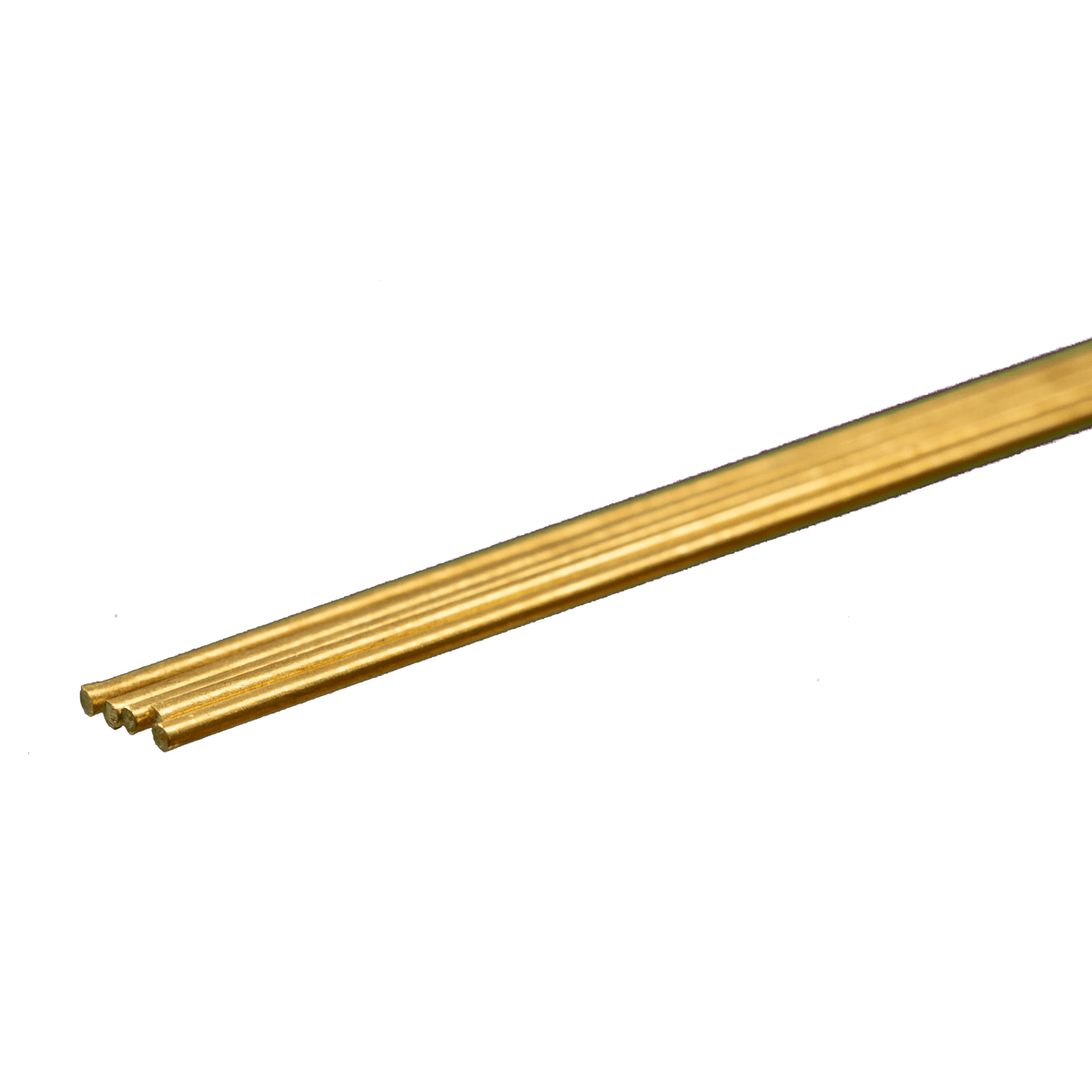 K&S 8160 actual Round Brass Rod 1/32 in × 12 in – 5 Pack