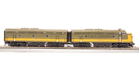 Broadway Limited Imports HO EMD F3 A/B, CN 9003/9004, Olive Green & Imitation Gold, A-unit Paragon4 Sound/DC/DCC, Unpowered B-unit — product view 2