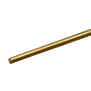 K&S 8163 Round Brass Rod: 3/32" OD x 12" Long (1 Piece)– product image 1