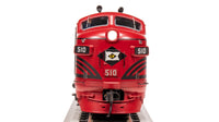 Broadway Limited Imports HO EMD F3A, LV 512, Cornell Red w/ Black Stirpes, Paragon4 Sound/DC/DCC — product view 3