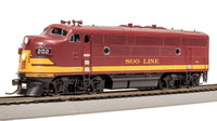 Broadway Limited Imports HO EMD F3A, SOO 202A, Maroon & Imitation Gold, Paragon4 Sound/DC/DCC — product view 5