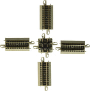 Bachmann 44841 N-scale 90-degree crossing and four extension sections