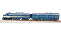 Broadway Limited Imports HO EMD F7 A/B, MP 587/587B, Eagle Scheme, A-unit Paragon4 Sound/DC/DCC, Unpowered B — product view 1