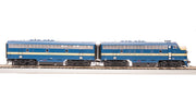 Broadway Limited Imports HO EMD F7 A/B, MP 587/587B, Eagle Scheme, A-unit Paragon4 Sound/DC/DCC, Unpowered B — product view 2